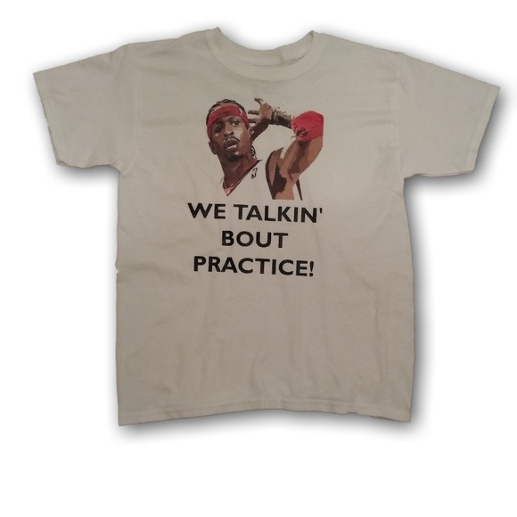 allen iverson t shirt